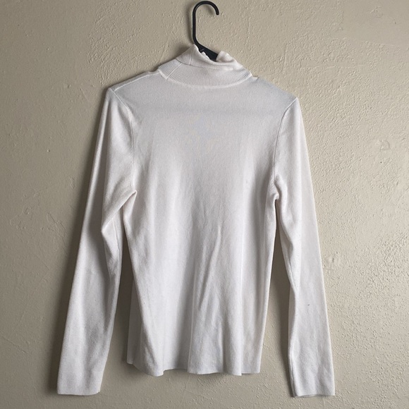 White Turtleneck - Picture 2 of 3